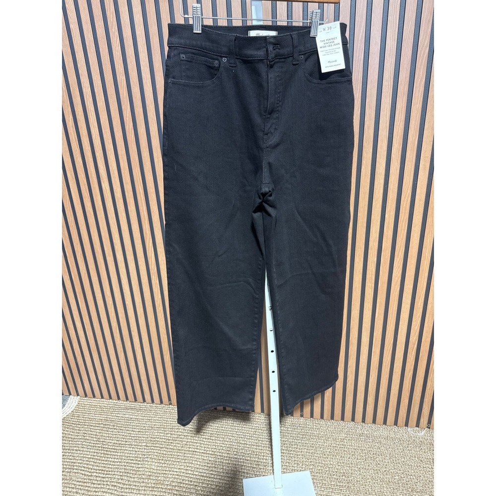 Madewell NWT The Perfect Vintage Wide-Leg Jean - Size 30 - MSRP $148 - Picture 7 of 10